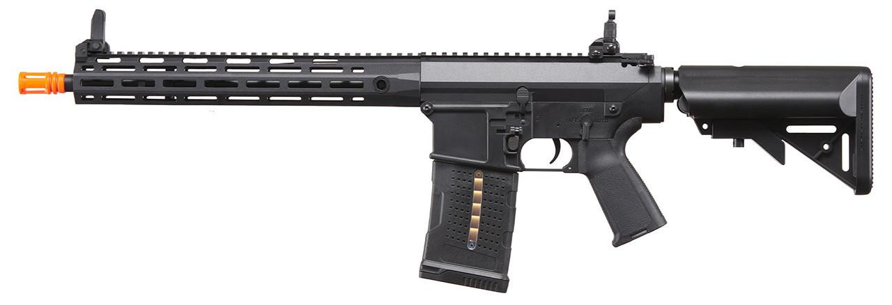 Lancer Tactical Battleaxe AEG Airsoft Rifle w/ SOPMOD Stock & MLOK Handguard, Black