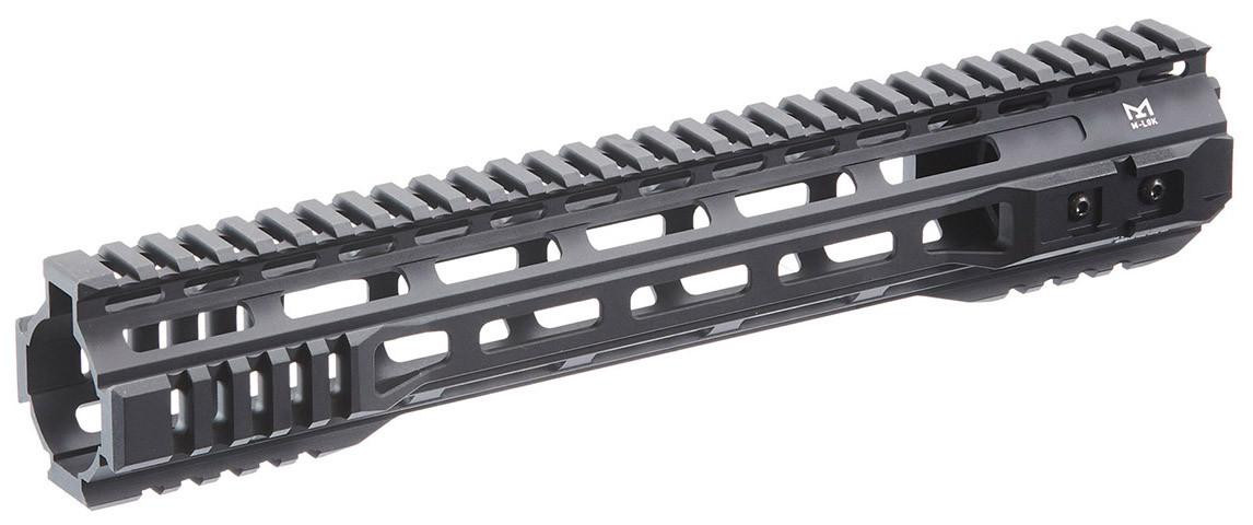 Lancer Tactical BG Defense 12" SPR Style Full Metal Handguard, Black