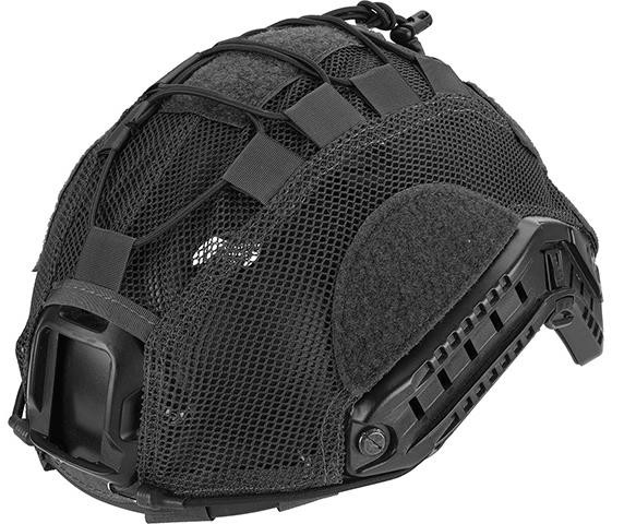 Lancer Tactical BUMP Helmet Cover in Large, Black