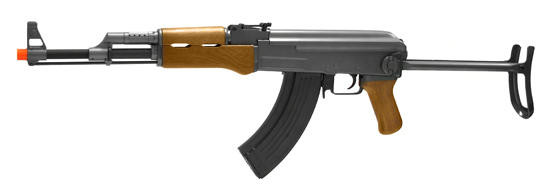 Lancer Tactical CM028S AK47 Full Metal Folding Stock Airsoft Rifle