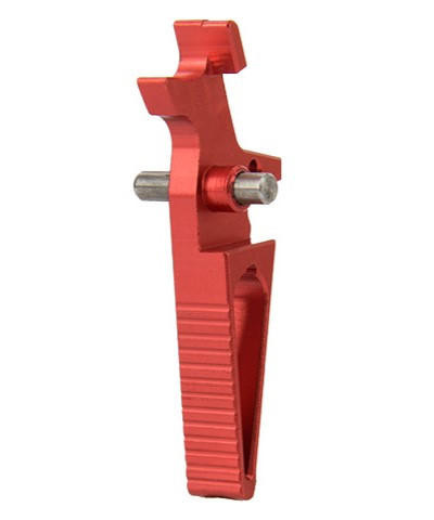 Lancer Tactical Elf Style Airsoft AEG Trigger Type A, Red