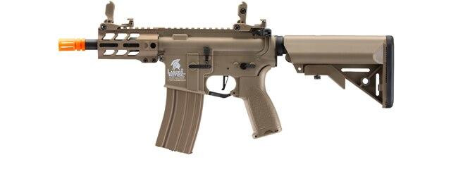 Lancer Tactical Enforcer Hybrid Gen 2 Battle Hawk 4" PDW AEG Airsoft Rifle, Tan