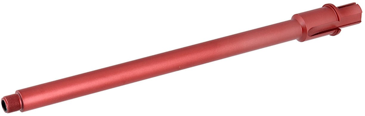 Lancer Tactical Enforcer "Night Wing" One-Piece Airsoft Outer Barrel, Red