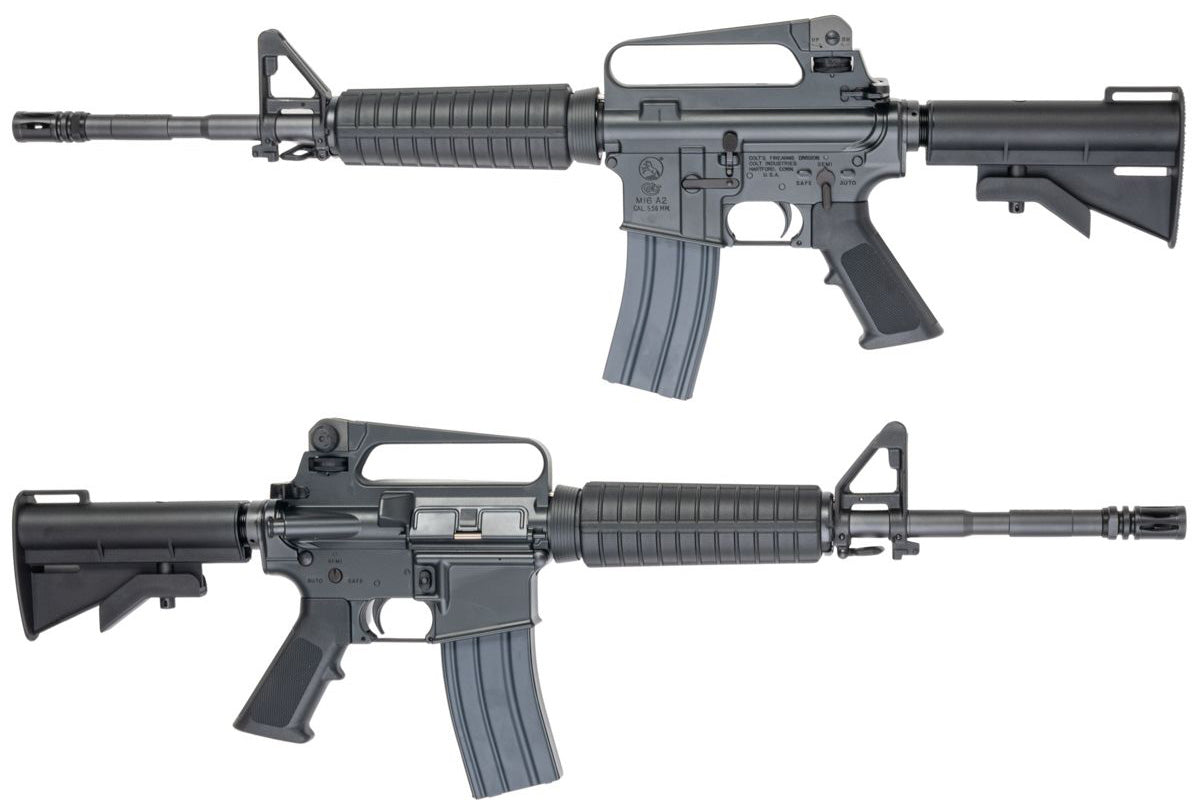 Cybergun M16A2 COLT 727 Carbine 14.5 inch GBB Airsoft Rifle - Lightning Series (CYMA CGS System)