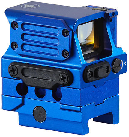 Lancer Tactical FC1 Red Dot Reflex Sight, Blue