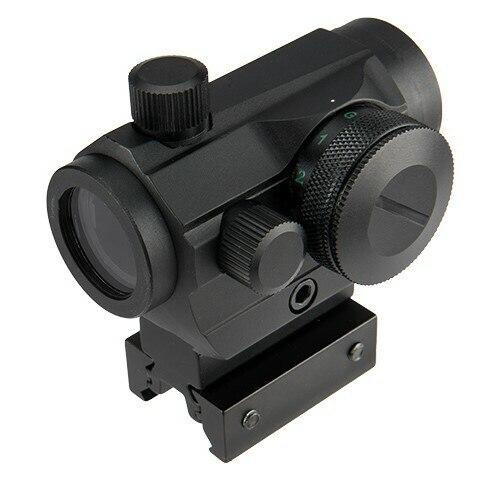 Lancer Tactical Full Metal Red/Green Dot Sight with Riser Mount