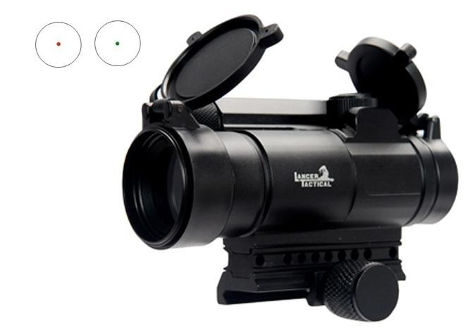 Lancer Tactical Full Metal Red & Green Dot Sight