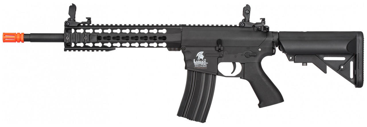 Lancer Tactical Gen 2 10" KeyMod M4 Evo Airsoft AEG Rifle Core Series, Black