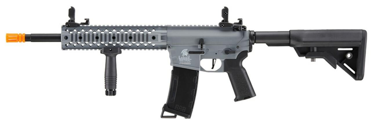 Lancer Tactical Gen 3 10" M4 EVO RIS Airsoft AEG, Gray
