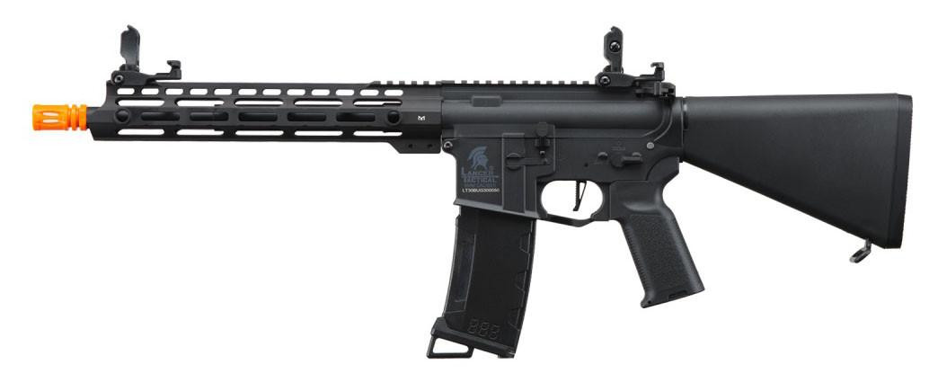 Lancer Tactical Gen 3 Enforcer Black Bird Airsoft AEG w/ Stubby Stock, Black