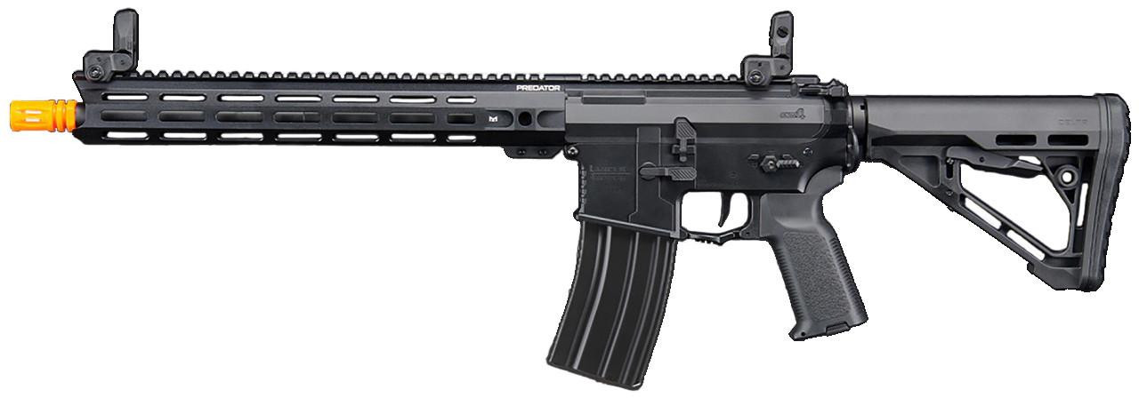 Lancer Tactical Gen 4 Predator 13" Carbine AEG Airsoft Rifle w/ Aster II Bluetooth ETU, Black
