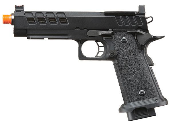 Lancer Tactical Heracles Hi-Capa Gas Blowback Airsoft Pistol, Black