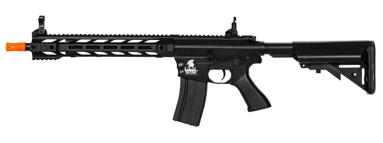 Lancer Tactical Interceptor M4 Airsoft Rifle AEG, Black