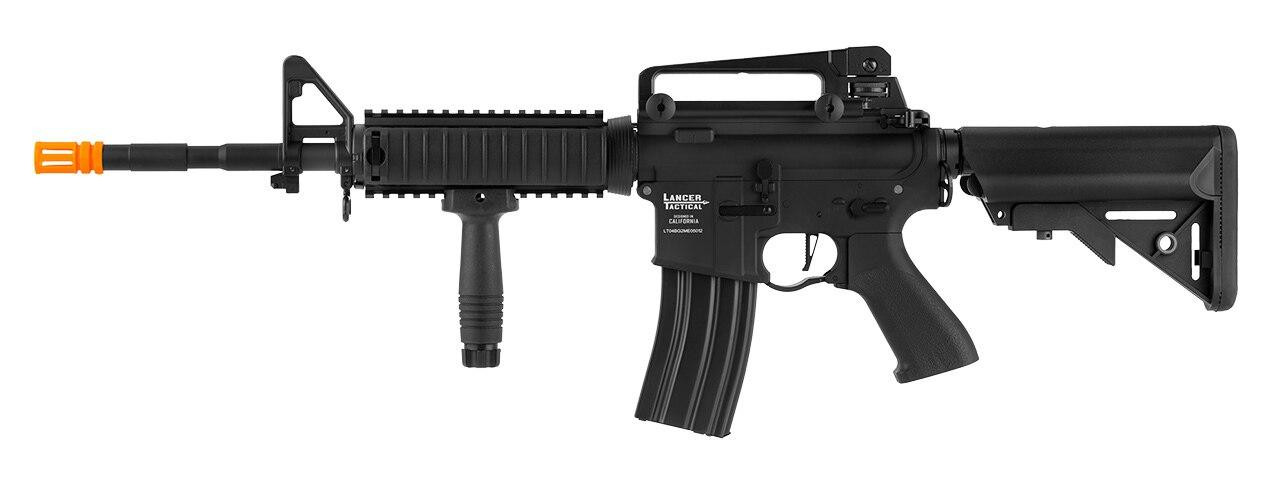 Lancer Tactical LT-04 M4 RIS Proline Series Low FPS Airsoft Rifle, Black
