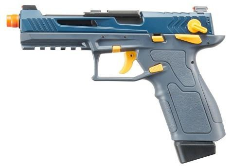 Lancer Tactical LTX Competition GBB Airsoft Pistol, Dark Knight