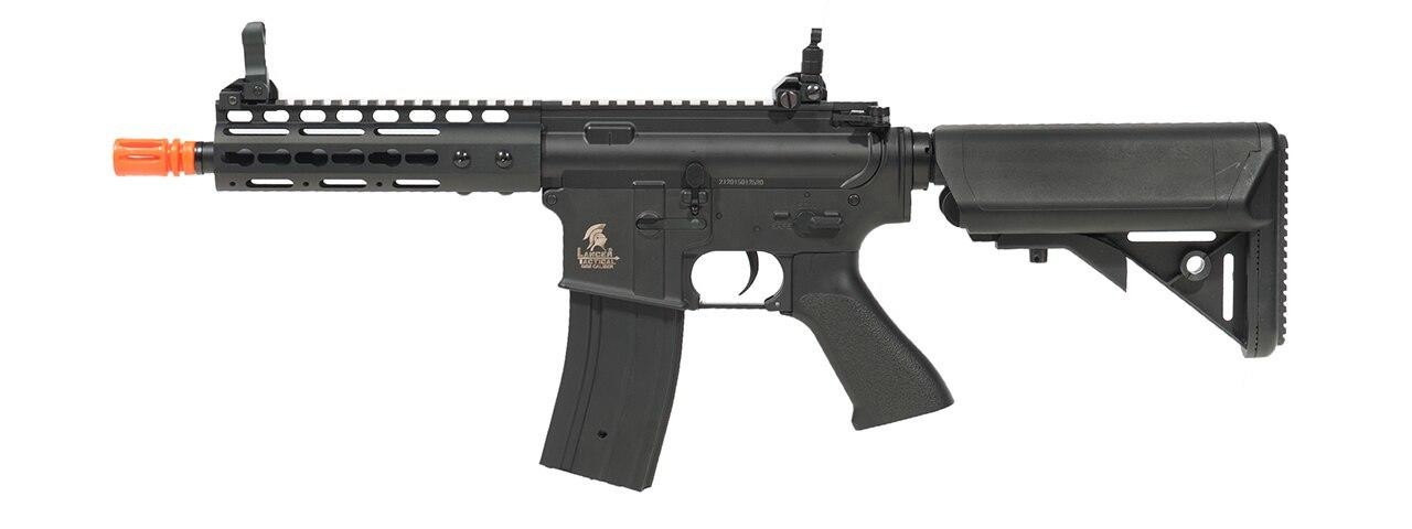 Lancer Tactical M4 AEG w/ 7" Aluminum Free Float Keymod Rail Airsoft Rifle, Black
