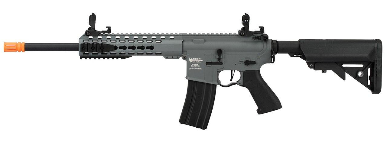 Lancer Tactical M4 LT-19 10" ProLine High FPS Carbine Airsoft Rifle, Gray