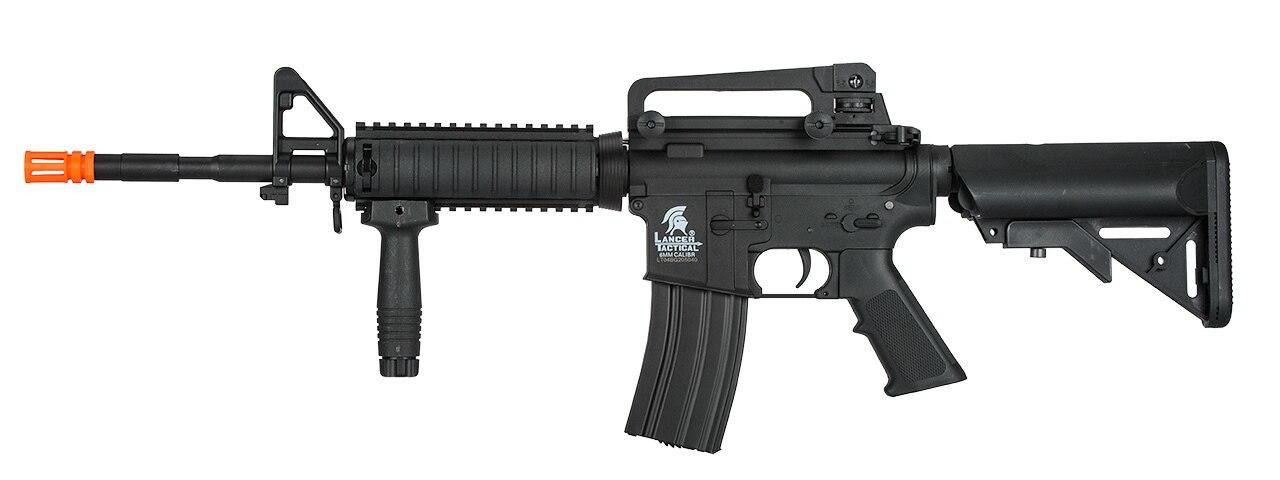 Lancer Tactical M4 SOPMOD AEG Airsoft Rifle, Gen 2, Black