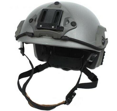 Lancer Tactical Maritime SpecOps Military Style Helmet w/ NVG Mount - Green