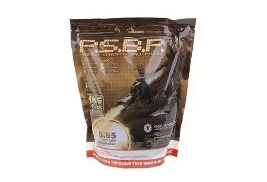 BBs 0.20g G&G P.S.B.P 5000 pcs - Black