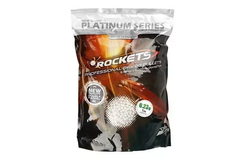 BBs 0.23g Rockets Platinum 1 kg