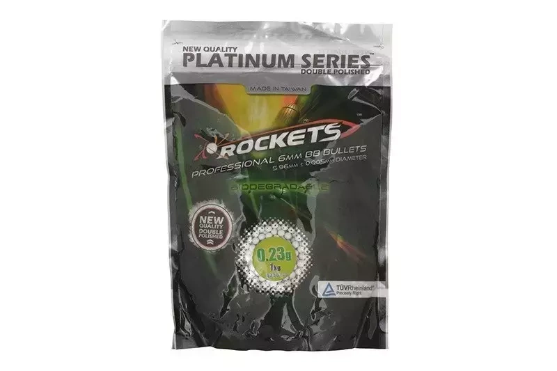 BBs 0.23g Rockets Platinum 1 kg