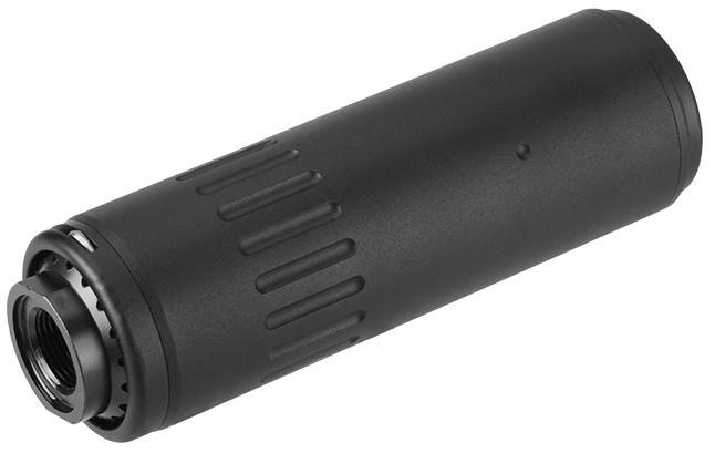 Lancer Tactical MK16 Style Short Mock Suppressor w/ Flash Hider, Black