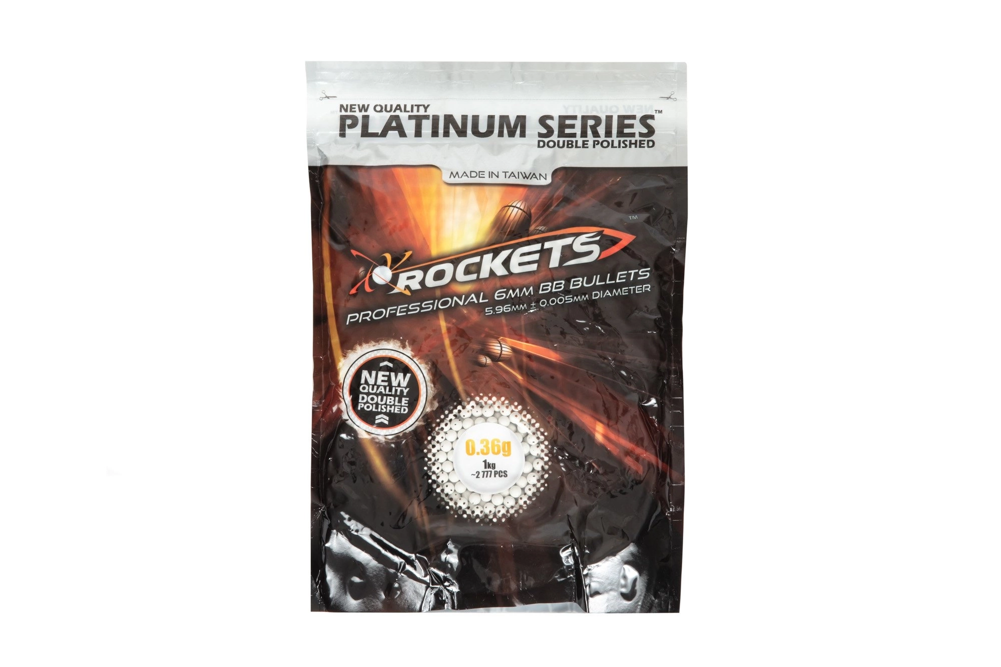 BBs 0.36g Rockets Platinum 1 kg
