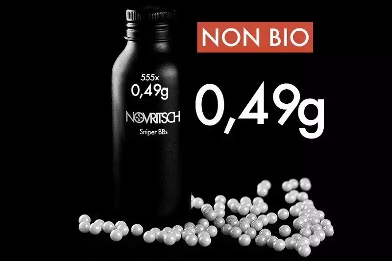 BBs 0.49g Novritsch Sniper 555 pcs