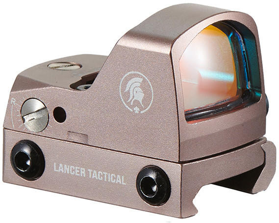 Lancer Tactical Micro Red Dot Sight, Champagne