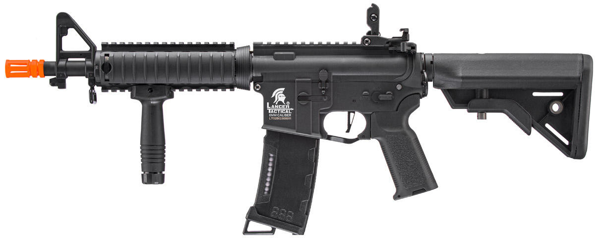 Lancer Tactical MK18 MOD 0 Field Gen 3 M4 AEG Airsoft Rifle, Black
