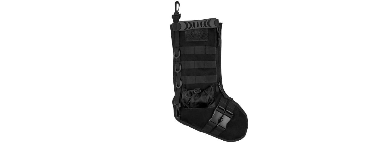 Lancer Tactical MOLLE Stocking, Black