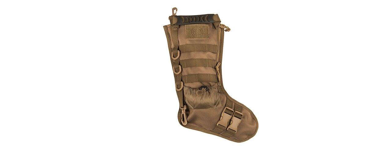 Lancer Tactical MOLLE Stocking, Tan