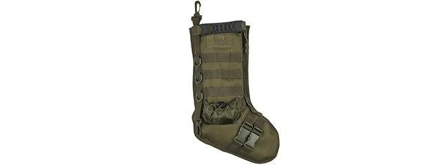 Lancer Tactical MOLLE Stocking, OD Green