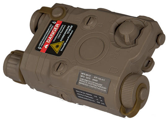 Lancer Tactical PEQ 15 Battery Case, Dark Earth