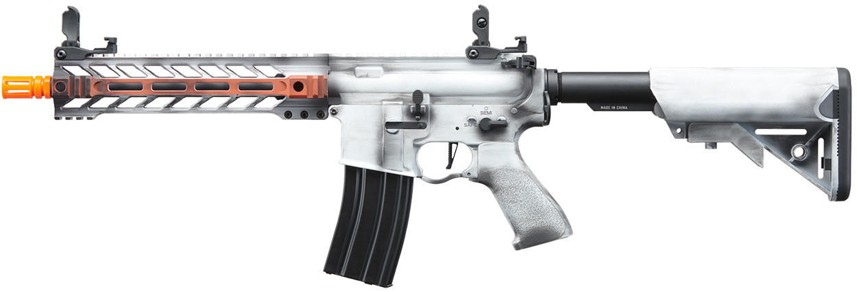 Lancer Tactical Proline Enforcer Battle Hawk 10" M4 Airsoft Rifle, Trooper Force