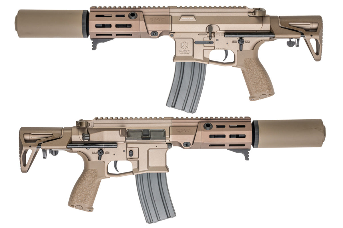 VFC MAXIM Defense PDX-SD AEG Airsoft Rifle (TAN, Build-in GATE ASTER)