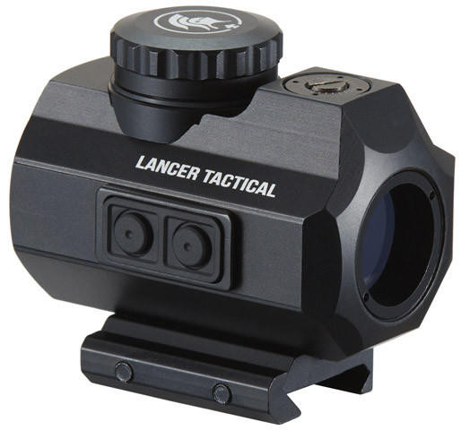 Lancer Tactical Reflex Red Dot Optic, Black