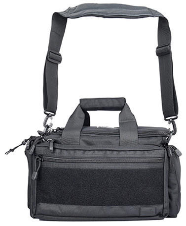 Lancer Tactical Shooting Range Bag w/ Shoulder Strap, Black