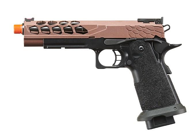 Lancer Tactical Stryk Hi-Capa 5.1 Gas Blowback Airsoft Pistol, Viper