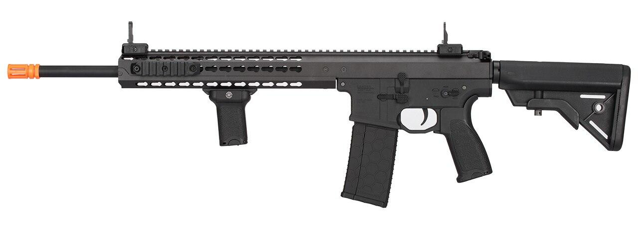 Lancer Tactical Warlord 18” Type B DMR Airsoft Rifle, Black