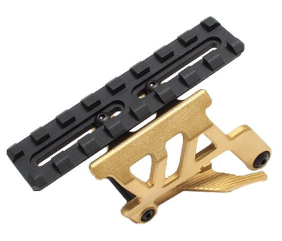 Laylax Aluminum Custom Neo Scope Mount Base for Tokyo Marui Hi-Capa 5.1 & 4.3 Series GBB Pistols, Go