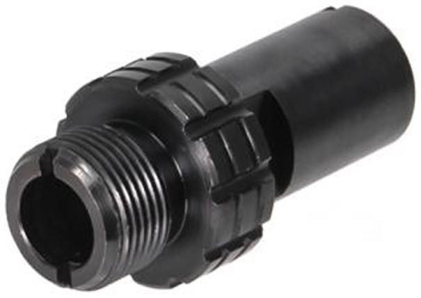 Laylax Nineball Tokyo Marui MP7A1 14mm CCW Silencer Thread Adapter, Black