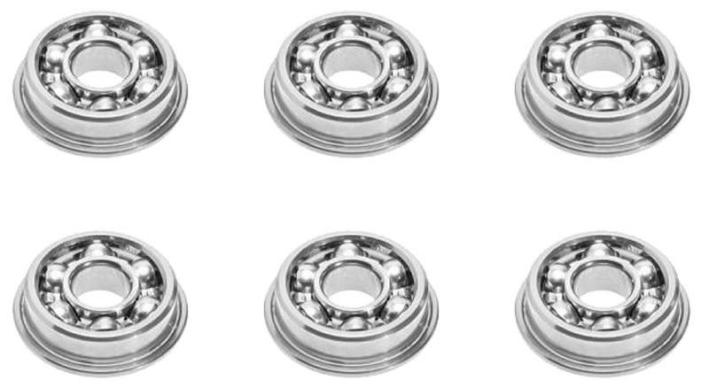 Laylax Prometheus Multi-Fit 8mm Bearings for Airsoft AEG Gearboxes, Silver