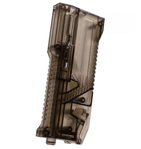 Laylax Satellite Ambidextrous Swiveling Arm High Capacity Speedloader, Smoked