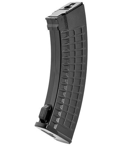 LCT Airsoft 600rd High Capacity SAM-7 Thermal AK AEG Magazine, Black
