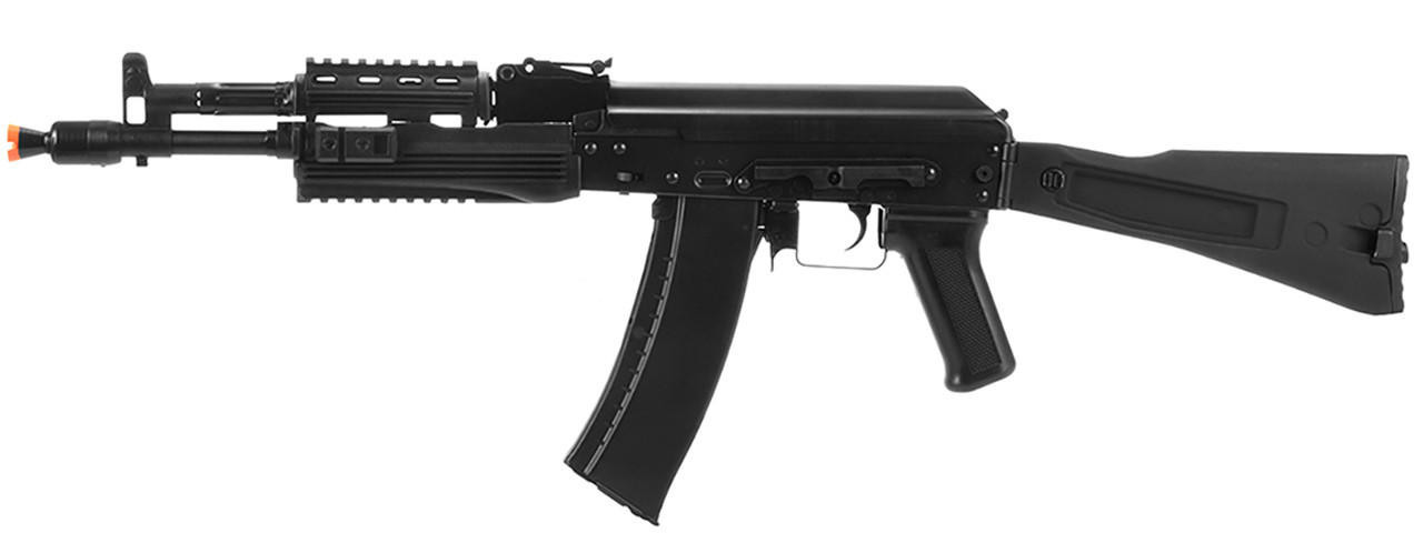 LCT Airsoft AK-102 Assault Rifle AEG w/ Folding Stock, Black