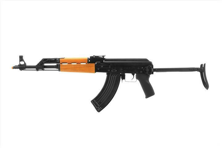 LCT Airsoft AK-47 M70 AEG w/ Wooden Handguard and Folding Stock