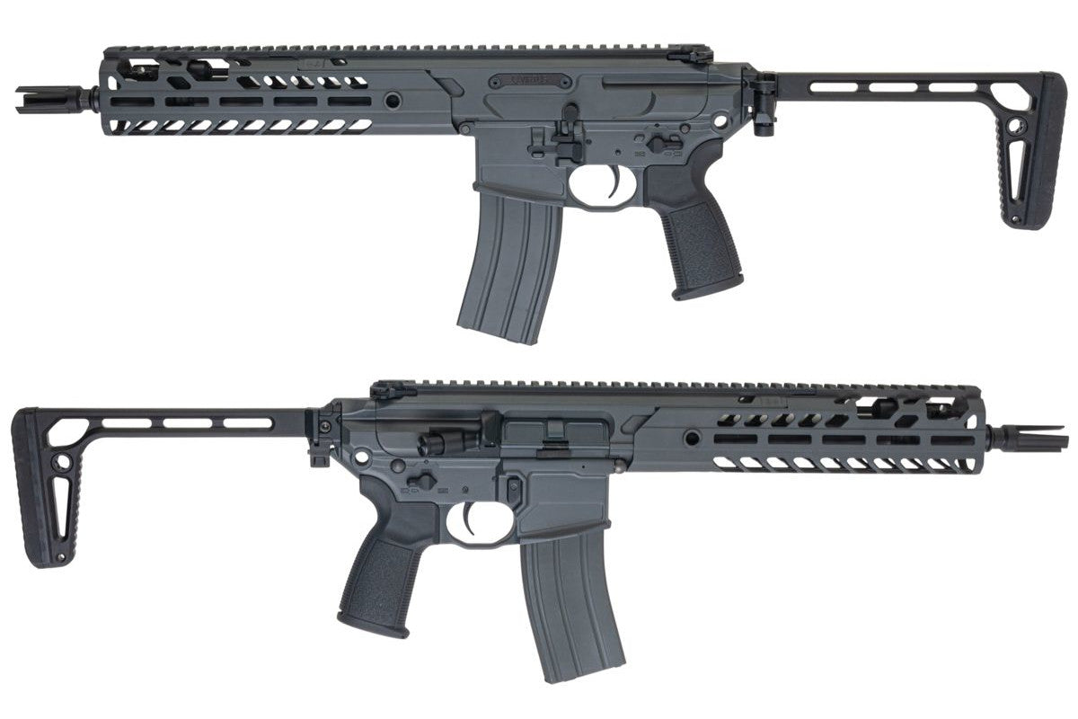 Salvo Precision 11.5 inch MWS MCX Virtus 5.56 GBB Airsoft (No Marking/ Grey/ Stainless Steel Bolt)