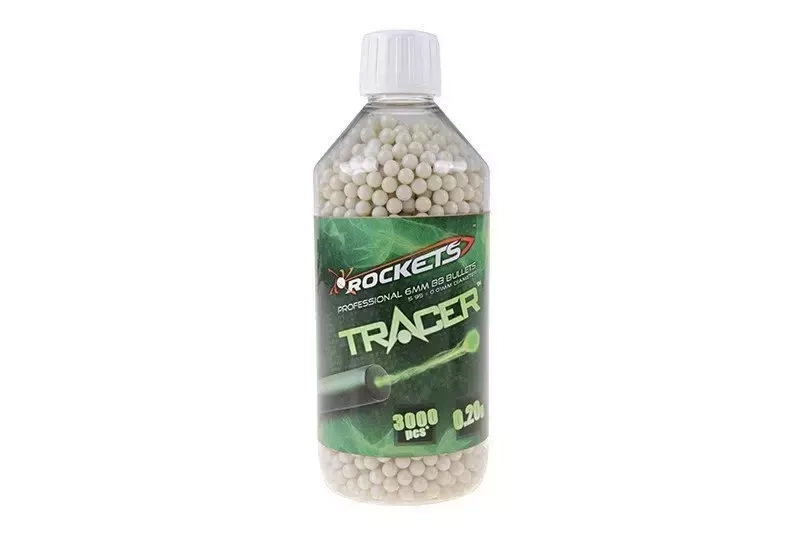 BBs Tracer 0.20g Rockets 3000 pcs